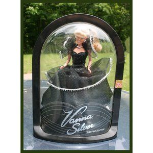 Limited Edition Vanna Silver (Vanna White) doll w/black dress by Totsy Mfg - NWT